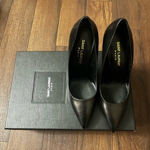 Authentic saint laurent women high heels Black Size 36 - US 6